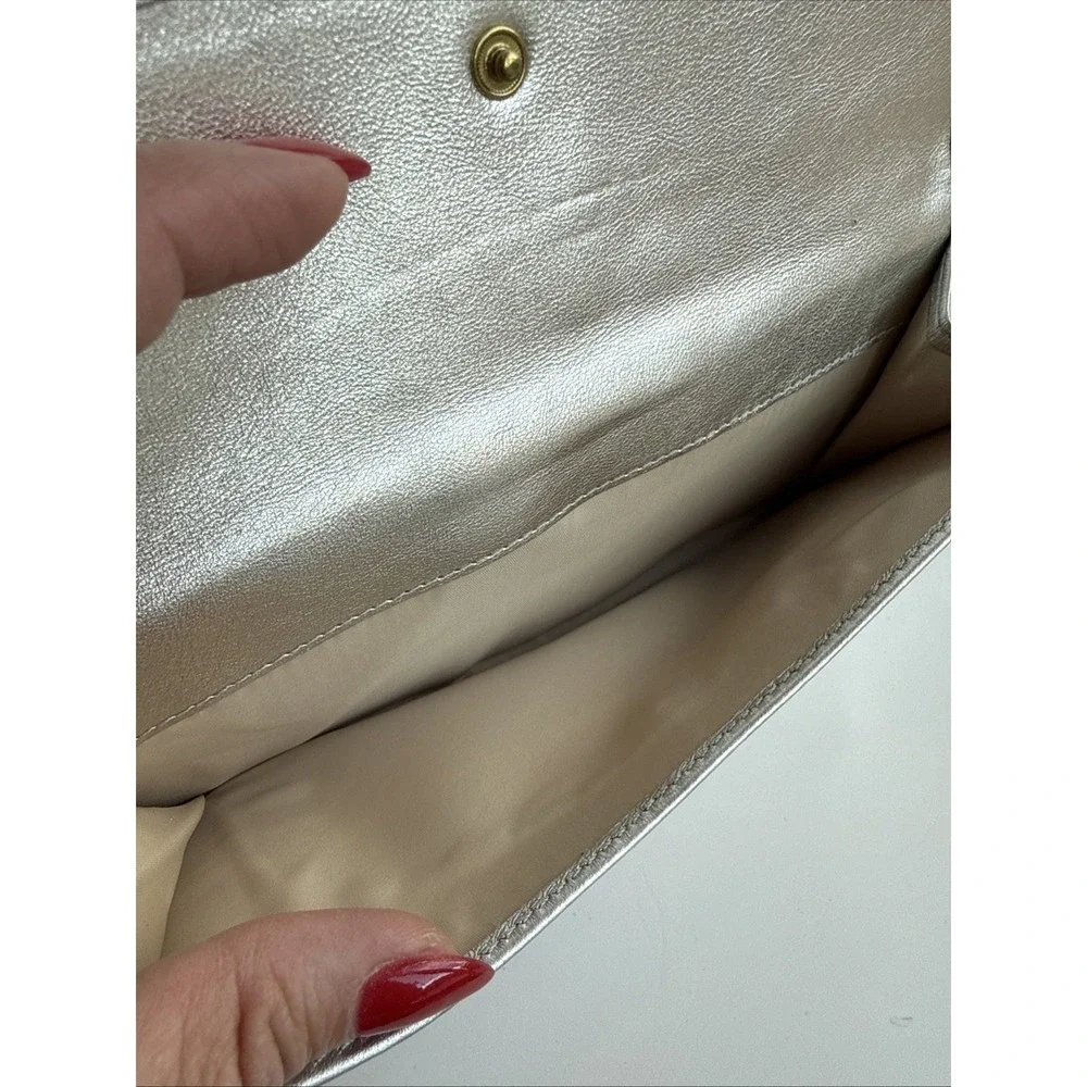 Vintage Coach Metallic Slim Carly Hobo Bag & Slim Envelope Wall #11872 #41365